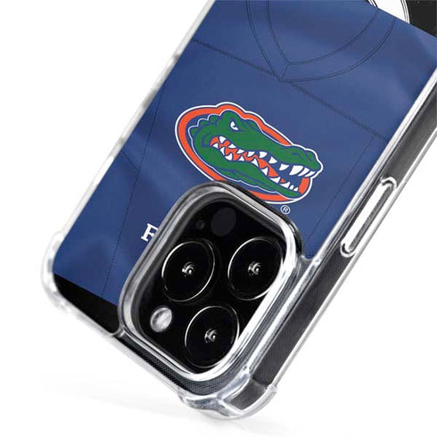 University of Florida Blue Jersey iPhone 15 Pro Max MagSafe Case