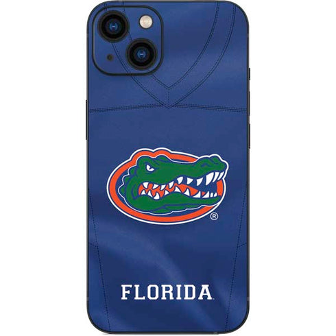 University of Florida Blue Jersey iPhone 15 Skin