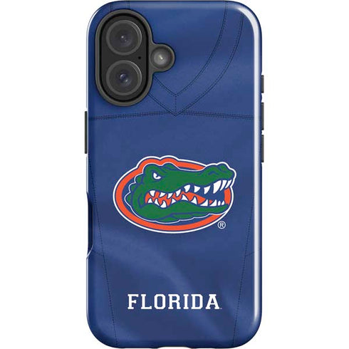 University of Florida Blue Jersey iPhone 16 Impact Case