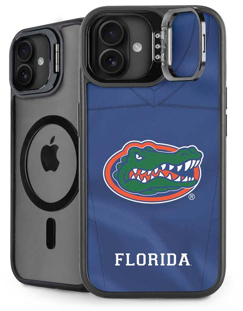University of Florida Blue Jersey iPhone 16 Kickstand Case