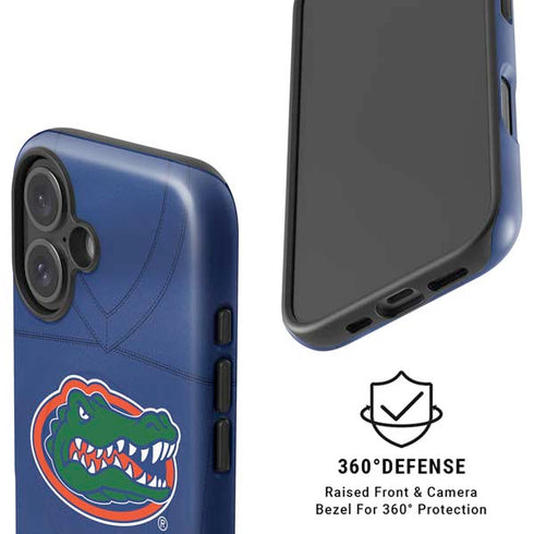 University of Florida Blue Jersey iPhone 16 Magsafe Impact Case