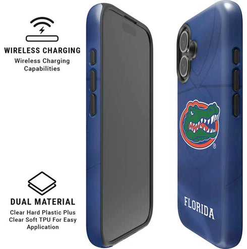 University of Florida Blue Jersey iPhone 16 Magsafe Impact Case