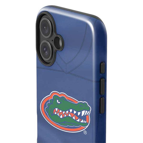 University of Florida Blue Jersey iPhone 16 Plus Impact Case