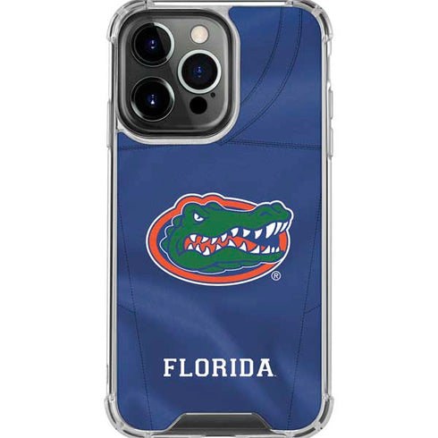 University of Florida Blue Jersey iPhone 16 Pro Max Clear Case