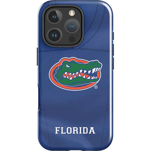 University of Florida Blue Jersey iPhone 16 Pro Max Impact Case