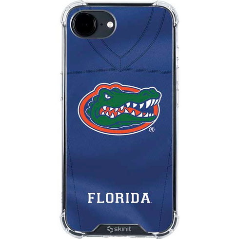 University of Florida Blue Jersey iPhone 16e Clear Case