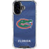 University of Florida Blue Jersey iPhone 17 Clear Case