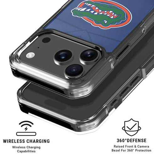 University of Florida Blue Jersey iPhone 18 Pro Clear Case