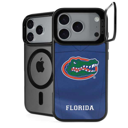 University of Florida Blue Jersey iPhone 18 Pro Kickstand Case