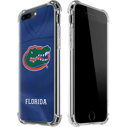 University of Florida Blue Jersey iPhone 7/8 Plus Clear Case