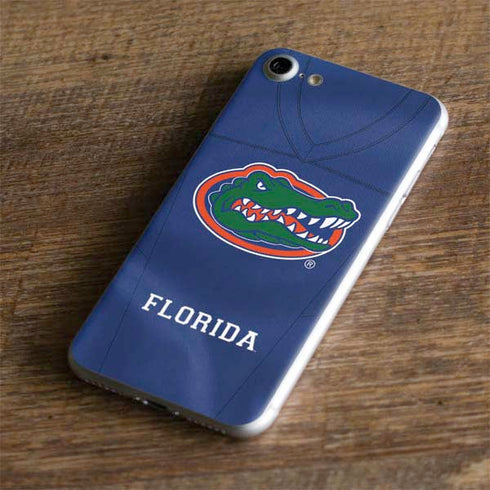 University of Florida Blue Jersey iPhone 8 Skin
