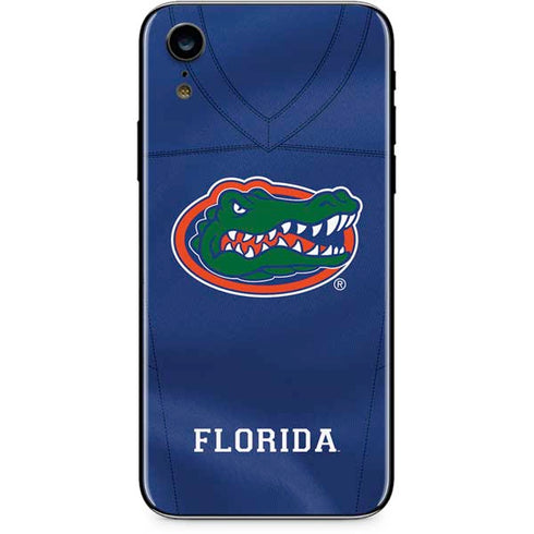 University of Florida Blue Jersey iPhone XR Skin