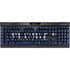 University of Florida Blue Jersey K95 RGB PLATINUM Mechanical Gaming Keyboard Skin