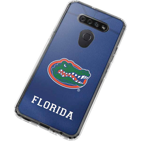 University of Florida Blue Jersey LG K51/Q51 Clear Case