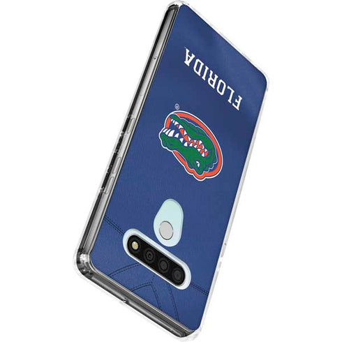 University of Florida Blue Jersey LG Stylo 6 Clear Case
