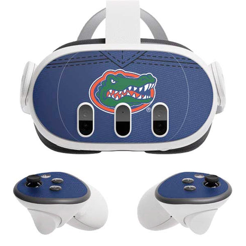 University of Florida Blue Jersey Meta Quest 3 Skin