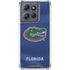 University of Florida Blue Jersey Moto G 5G (2025) Clear Case