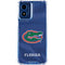 University of Florida Blue Jersey Moto G 5G (2024) Clear Case
