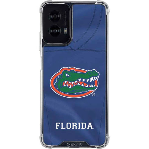 University of Florida Blue Jersey Moto G Power 5G (2024) Clear Case