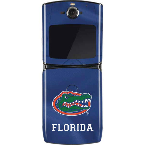 University of Florida Blue Jersey Motorola RAZR Skin