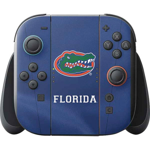 University of Florida Blue Jersey Nintendo Switch 2 (2025) with Joy-Con Skin