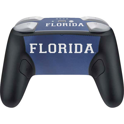 University of Florida Blue Jersey Nintendo Switch 2 (2025) Pro Controller Skin