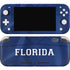 University of Florida Blue Jersey Nintendo Switch Lite Skin