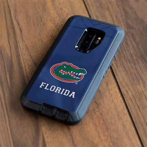 University of Florida Blue Jersey Otterbox Defender Galaxy Skin