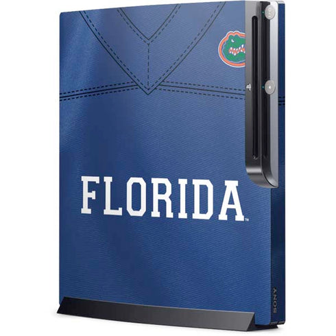 University of Florida Blue Jersey Playstation 3 & PS3 Slim Skin