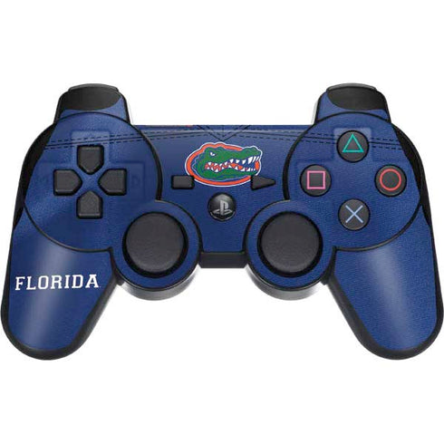 University of Florida Blue Jersey PS3 Dual Shock wireless controller Skin