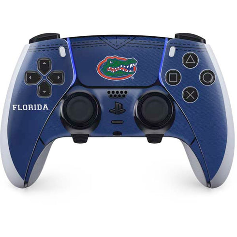 University of Florida Blue Jersey PS5 DualSense Edge Pro Controller Skin