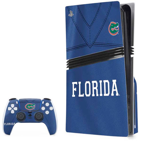 University of Florida Blue Jersey PlayStation PS5 Skins
