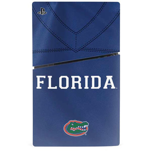 University of Florida Blue Jersey PS5 Slim Disk Bundle Skin