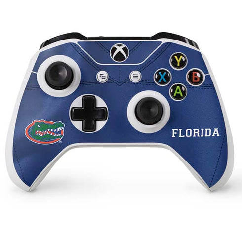 University of Florida Blue Jersey Xbox One X Controller Skin