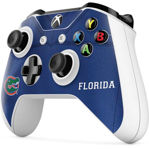University of Florida Blue Jersey Xbox One X Controller Skin