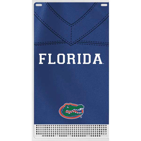 University of Florida Blue Jersey Xbox Series S Console Skin