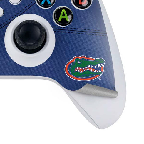 University of Florida Blue Jersey Xbox Series S Controller Skin