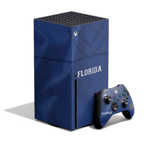 University of Florida Blue Jersey Xbox Series X Skins