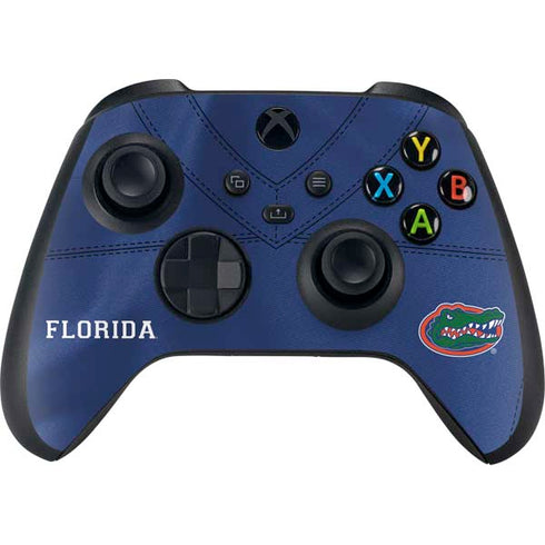 University of Florida Blue Jersey Xbox Series X Controller Skin