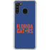 University of Florida Gators Galaxy A21 Clear Case