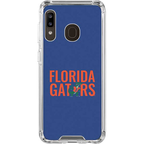 University of Florida Gators Galaxy A30 Clear Case