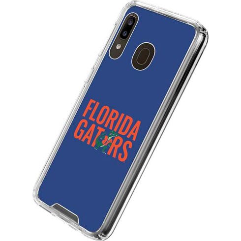 University of Florida Gators Galaxy A30 Clear Case