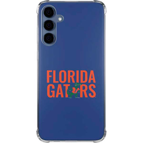 University of Florida Gators Galaxy A55 5G Clear Case