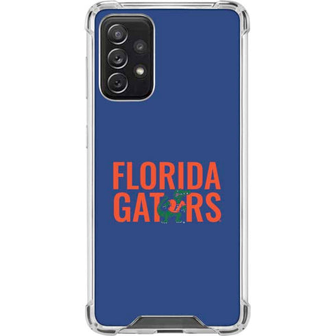 University of Florida Gators Galaxy A72 5G Clear Case