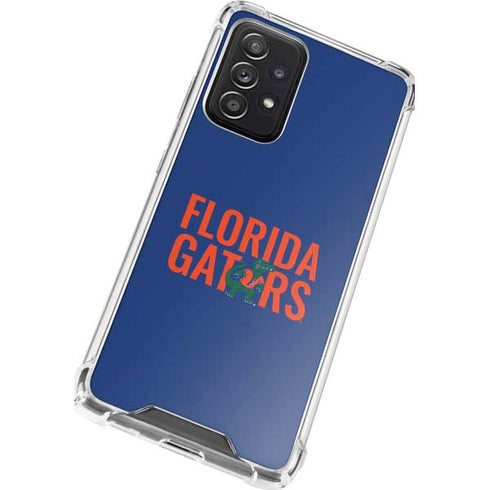 University of Florida Gators Galaxy A72 5G Clear Case