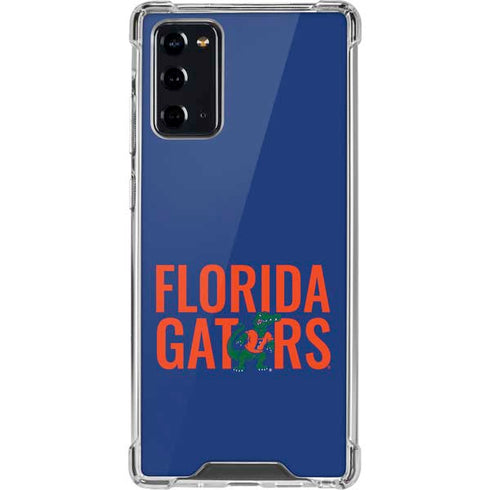 University of Florida Gators Galaxy Note20 5G Clear Case