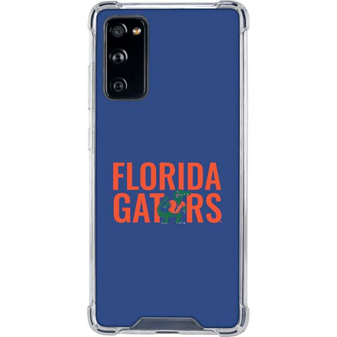 University of Florida Gators Galaxy S20 FE Clear Case