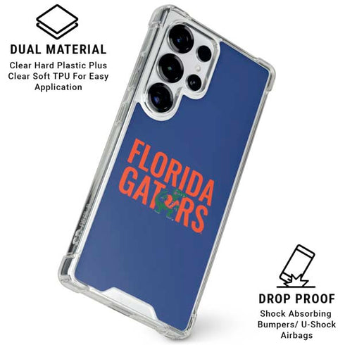 University of Florida Gators Galaxy S25 Ultra Clear Case