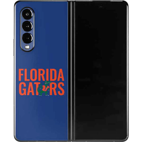University of Florida Gators Galaxy Z Fold3 5G Skin