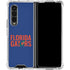University of Florida Gators Galaxy Z Fold4 5G Clear Case